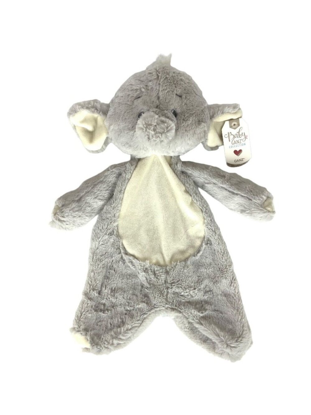 Baby Ganz Emerson Elephant Flat A Pat Lovey Security Blanket Soft Baby Gift NEW